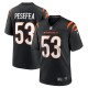 Men's Cincinnati Bengals TJ Pesefea Black Team Game Jersey