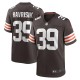 Men's Cleveland Browns Lucas Havrisik Brown Team Game Jersey