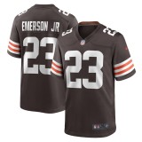 Men's Cleveland Browns Martin Emerson Jr. Brown Game Player Jersey