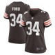 Women's Cleveland Browns Jerome Ford Brown Game Player Jersey