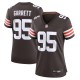 Women's Cleveland Browns Myles Garrett Brown Game Jersey