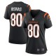 Women's Cincinnati Bengals Andrei Iosivas Black Team Game Jersey