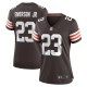 Women's Cleveland Browns Martin Emerson Jr. Brown Game Player Jersey