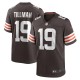 Men's Cleveland Browns Cedric Tillman Brown Game Jersey