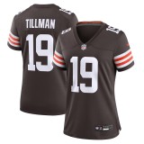 Women's Cleveland Browns Cedric Tillman Brown Game Jersey