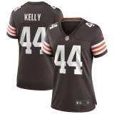 Women's Cleveland Browns Leroy Kelly Brown Game Retired Player Jersey