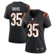 Women's Cincinnati Bengals Jalen Davis Black Game Player Jersey