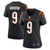 Women's Cincinnati Bengals Joe Burrow Black Player Game Jersey