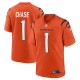 Youth Cincinnati Bengals Ja'Marr Chase Orange Game Jersey