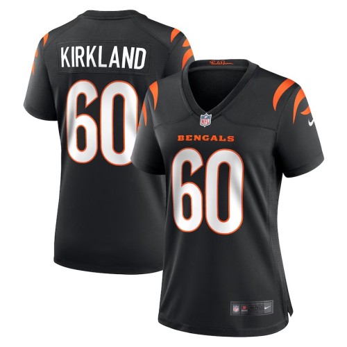 Women's Cincinnati Bengals Jaxson Kirkland Black Team Game Jersey