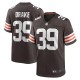 Men's Cleveland Browns Kenyan Drake Brown Game Jersey