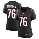Women's Cincinnati Bengals Devin Cochran Black Game Player Jersey