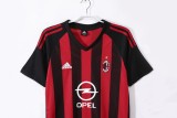 AC Milan 2002/2003 Home Retro Jersey