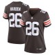 Women's Cleveland Browns Myles Harden Brown Game Jersey