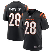 Youth Cincinnati Bengals Josh Newton Black Game Jersey