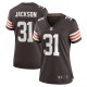 Women's Cleveland Browns Deon Jackson Brown Game Jersey