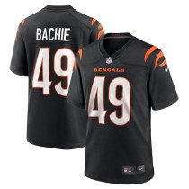Youth Cincinnati Bengals Joe Bachie Black Game Jersey