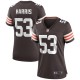Women's Cleveland Browns Nick Harris Brown Game Jersey