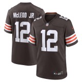 Men's Cleveland Browns Rodney McLeod Jr Brown Team Game Jersey