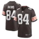 Men's Cleveland Browns Jordan Akins Brown Game Player Jersey