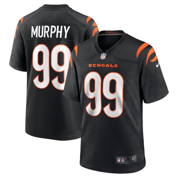 Men's Cincinnati Bengals Myles Murphy Black Game Jersey