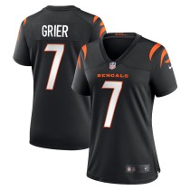 Women's Cincinnati Bengals Will Grier Black Team Game Jersey