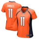 Women's Denver Broncos Ben DiNucci Orange Team Game Jersey