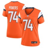 Women's Denver Broncos Ben Powers Orange Team Game Jersey