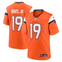 Men's Denver Broncos Marvin Mims Jr Orange Team Game Jersey