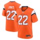 Men's Denver Broncos Brandon Jones Orange Team Game Jersey