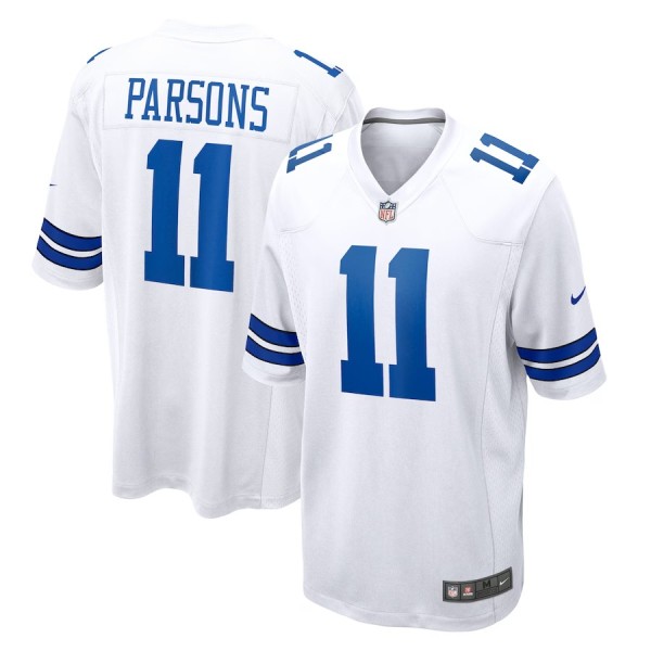 Men's Dallas Cowboys Micah Parsons White Game Jersey