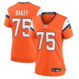 Women's Denver Broncos Quinn Bailey Orange Team Game Jersey