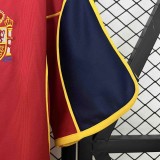 Spain 2000 European Home Retro Jersey