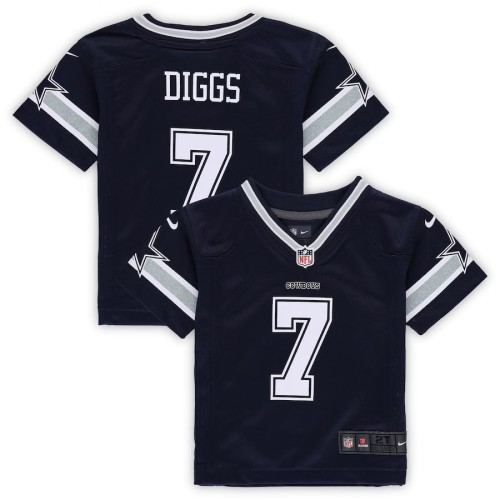 Toddler Dallas Cowboys Trevon Diggs Navy Game Jersey