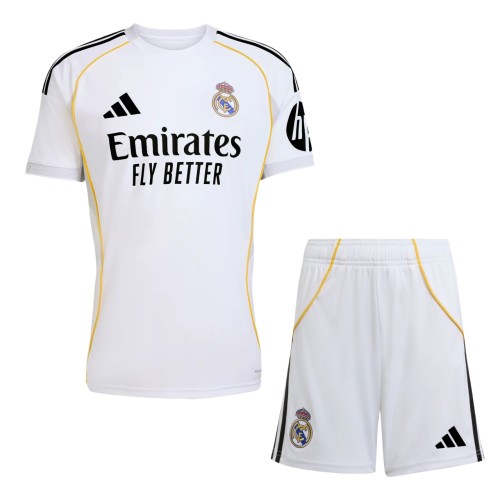 Real Madrid 25/26 Home Jersey and Short Kit