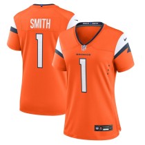 Women's Denver Broncos Tremon Smith Orange Team Game Jersey