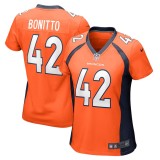 Women's Denver Broncos Nik Bonitto Orange Game Player Jersey