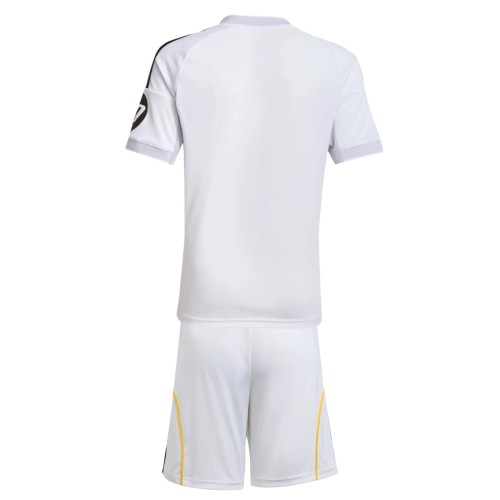 Kids Real Madrid 25/26 Home Jersey and Short Kit