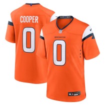 Men's Denver Broncos Jonathon Cooper Orange Team Game Jersey