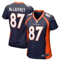 Women's Denver Broncos Ed McCaffrey Navy Retired Player Jersey