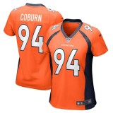 Women's Denver Broncos Keondre Coburn Orange Game Jersey