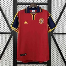 Spain 2000 European Home Retro Jersey
