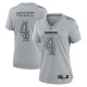 Women's Dallas Cowboys Dak Prescott Gray Atmosphere Fashion Game Jersey