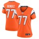 Women's Denver Broncos Quinn Meinerz Orange Team Game Jersey