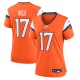 Women's Denver Broncos Devaughn Vele Orange Team Game Jersey