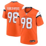 Men's Denver Broncos John Franklin-Myers Orange Team Game Jersey