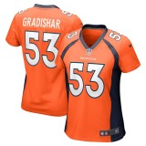 Women's Denver Broncos Randy Gradishar Orange Retired Player Game Jersey