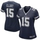 Women's Dallas Cowboys Ezekiel Elliott Navy Game Jersey