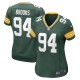 Women's Green Bay Packers Karl Brooks Green Game Jersey