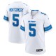 Men's Detroit Lions David Montgomery White Game Jersey